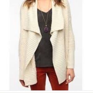 Staring at Stars Nubby Boucle Draped Cardigan